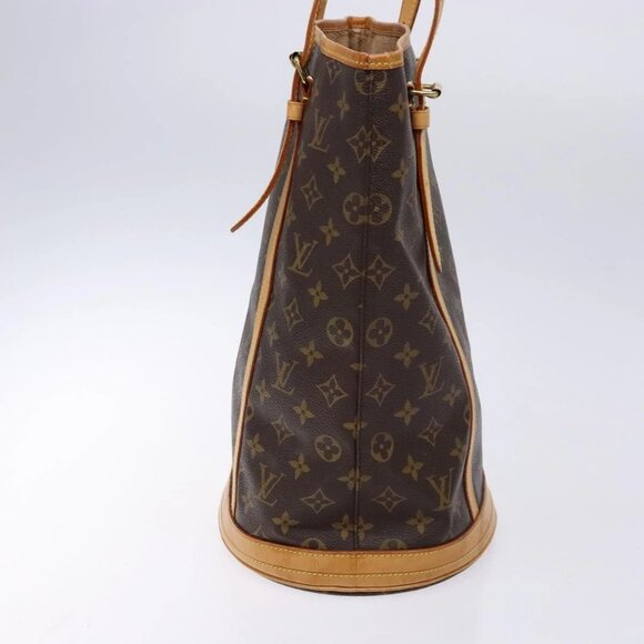 LOUIS VUITTON Monogram Bucket GM Shoulder Bag M42236 LV Auth 137051 - Picture 4 of 16
